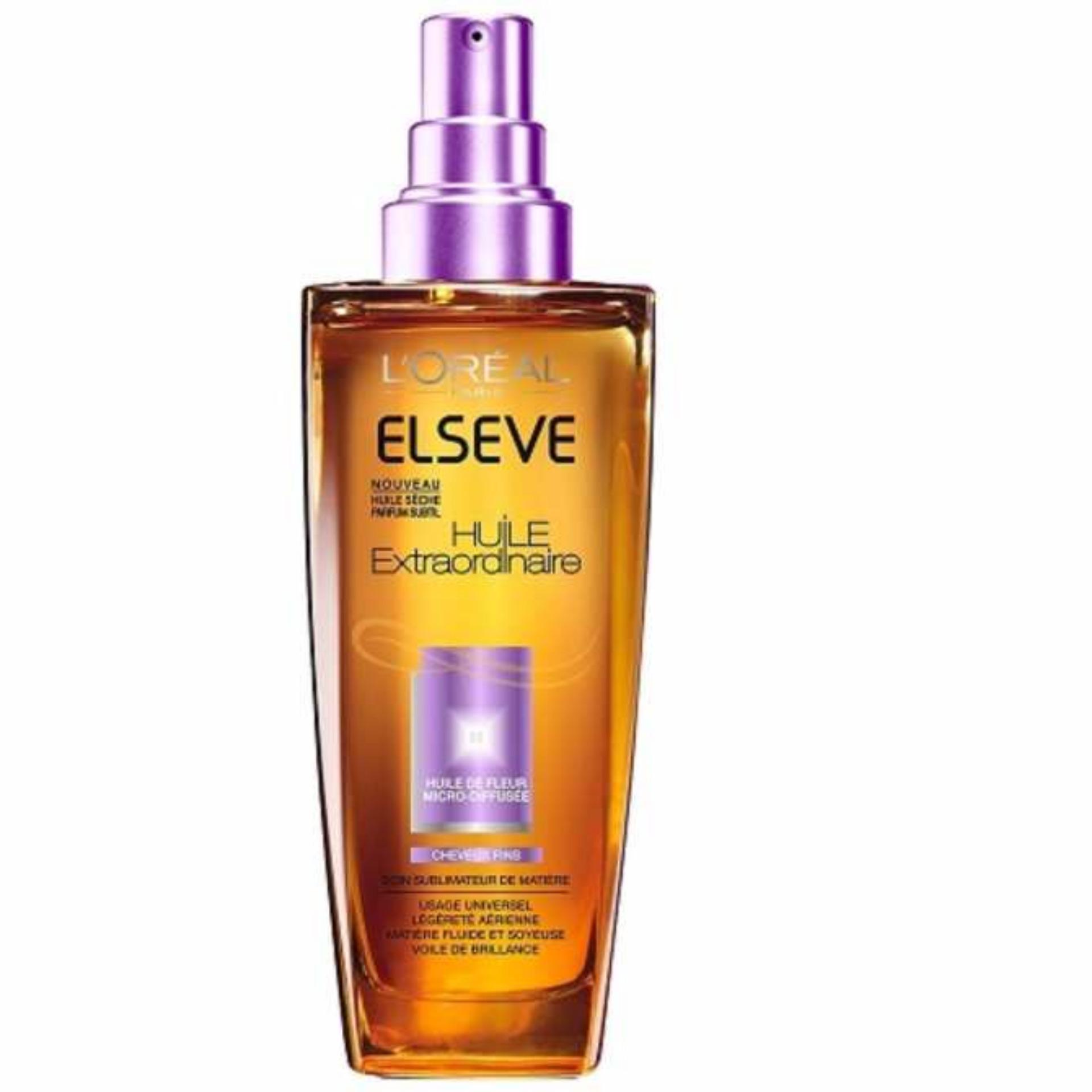 Tinh dầu dưỡng dành cho tóc mỏng LOreal Elseve Huile Extraordlnaire 100ml - Pháp