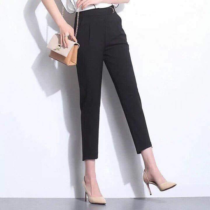 QUẦN BAGGY MIX KHUYÊN DUYÊN DÁNG KHÓA SƯỜN GIỌT LỆ