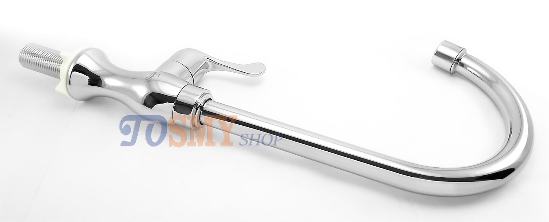 [HCM]Vòi rửa chén (bát) lạnh Nhựa ABS mạ chrome NH05 (Bạc)