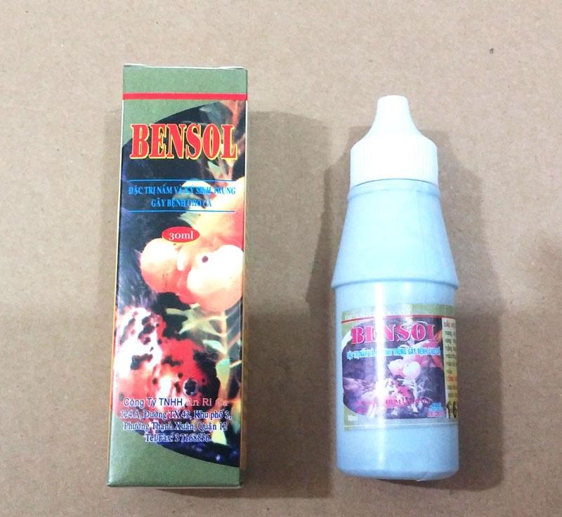 Thuốc Bensol đặt trị nấm và ký sinh trùng cho cá cảnh