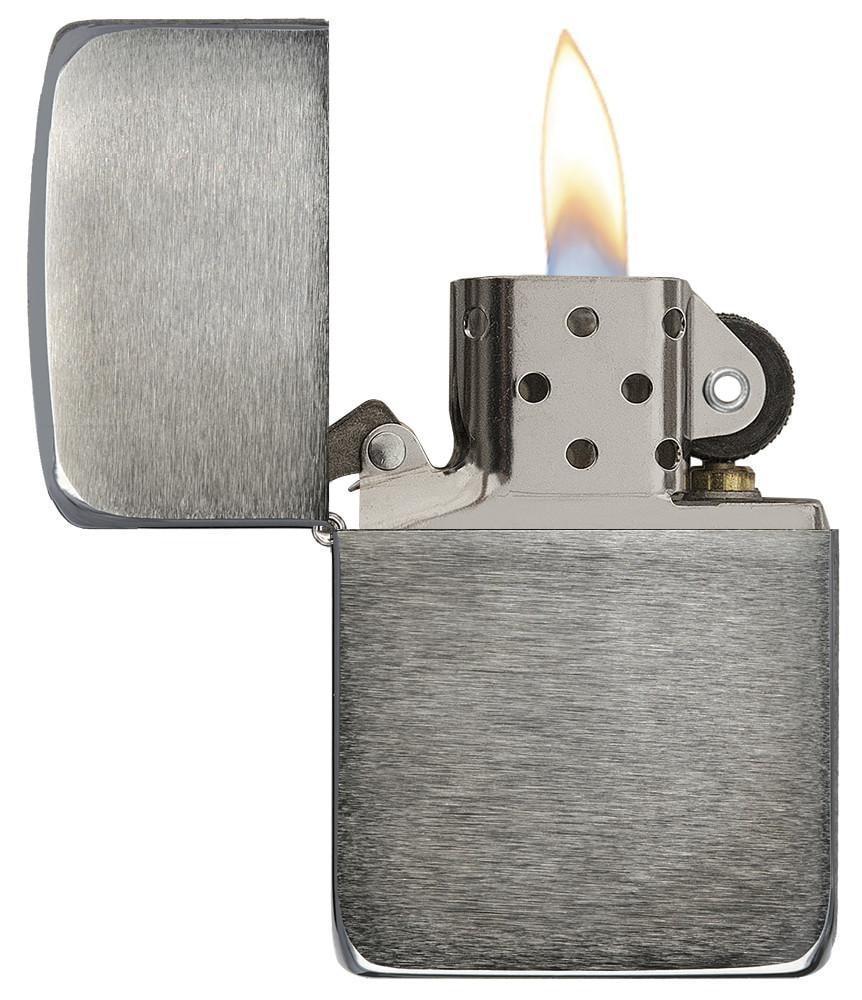 Bật Lửa Zippo Tái Bản Năm 1941 Black Ice (Dark Chrome) 24096