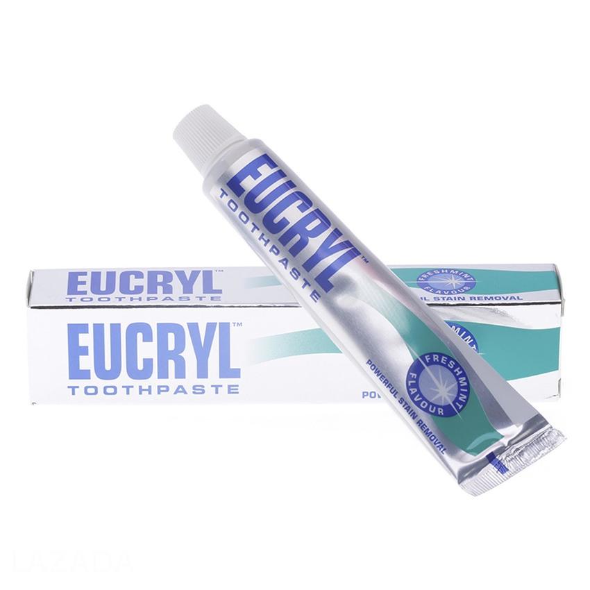 Bộ 5 Kem Đánh Trắng Răng Eucryl Toothpaste 50ml
