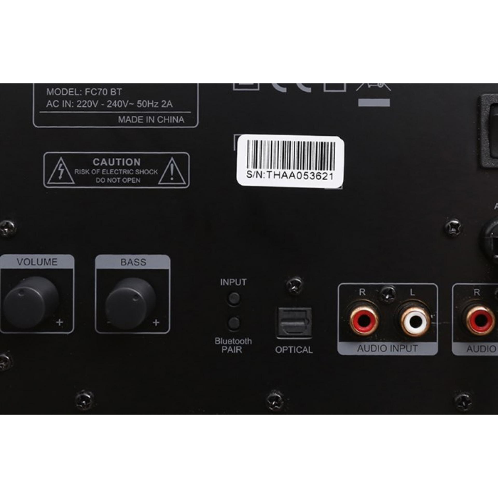 [HCM]Loa máy tính Microlab FC70BT/2.1(Đen)