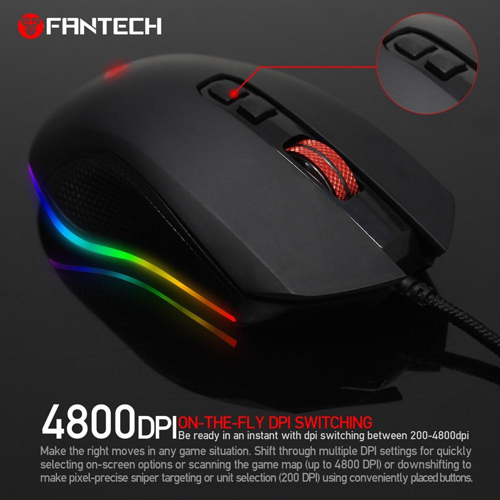 Chuột Gaming Fantech ZEUS X5S ( LED Chroma + phần mềm riêng )