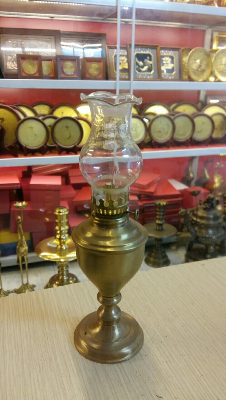 Đèn dầu thờ cúng bằng đồng 23cm