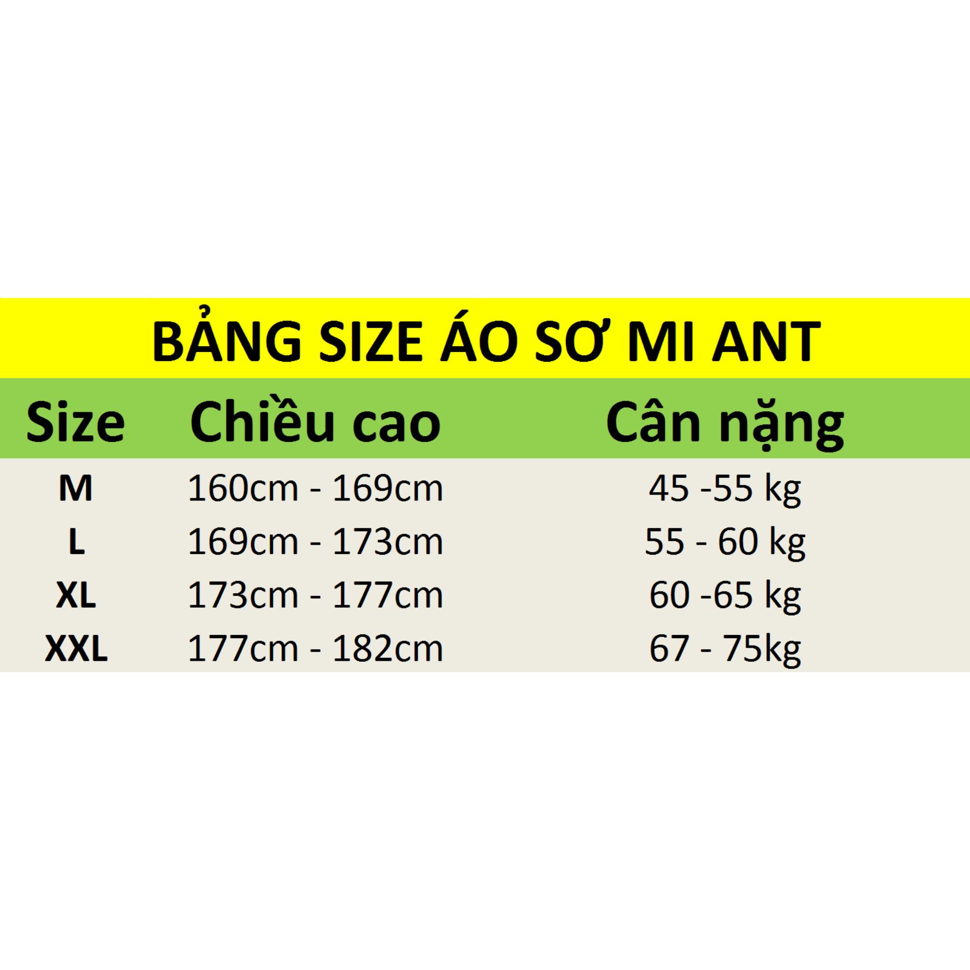 Áo sơ mi nam trơn body - ANT01 Đen