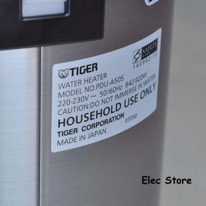 [Trả góp 0%]PHÍCH NƯỚC ĐIỆN TIGER PDU-A50S DUNG TÍCH 5 LÍT