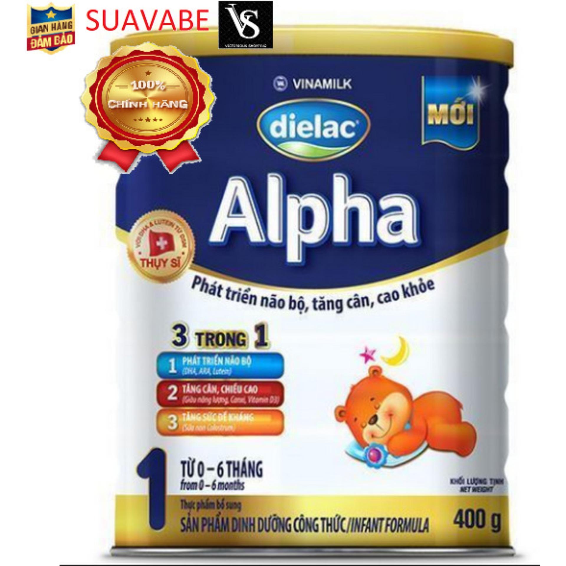 Sữa bột Dielac Alpha Step 2 400g