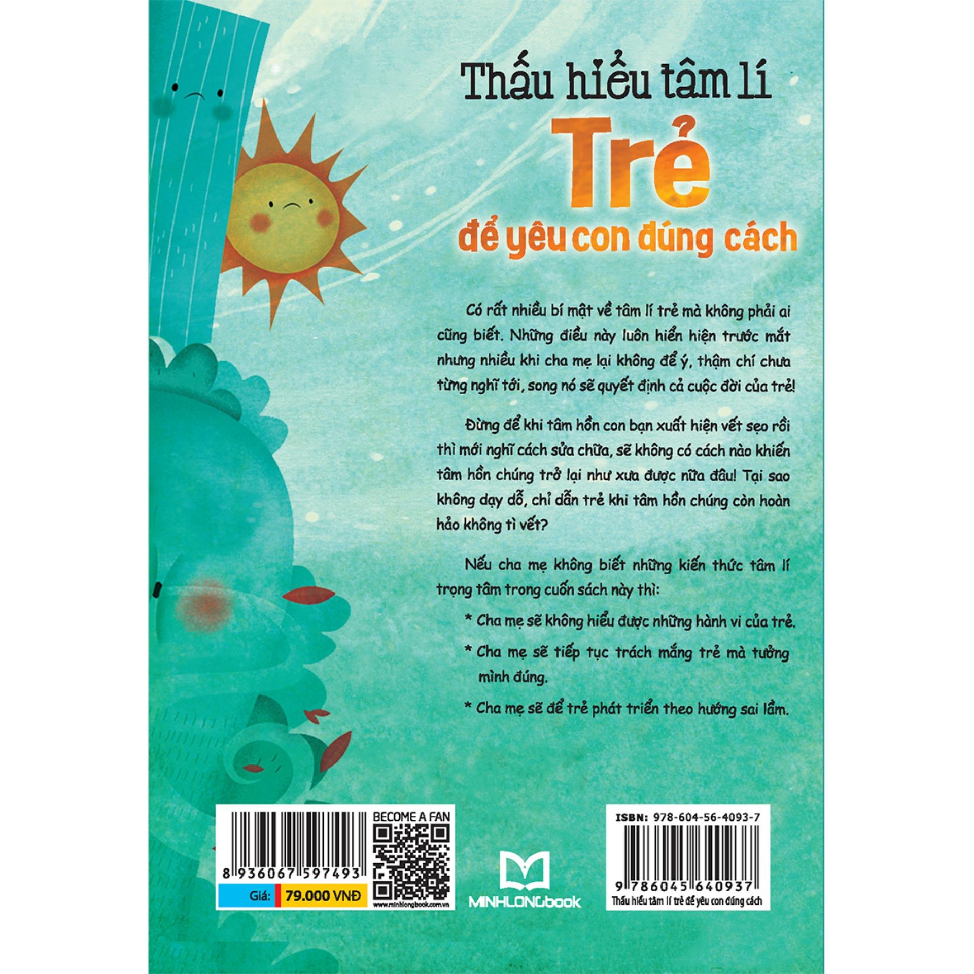 Sách: Thấu Hiểu Tâm Lí Trẻ Để Yêu Con Đúng Cách