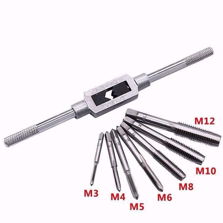 Bộ taro ren m3 m12 4515003 10 chi tiết