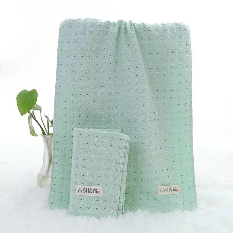 100% Cotton Tổ Ong Người Lớn Mặt Khăn Mặt Khăn Mặt