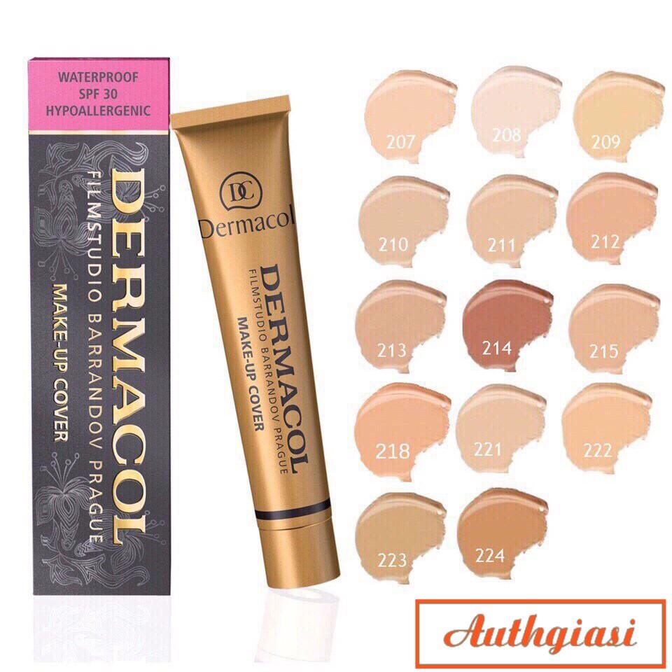 Kem nền che khuyết điểm Dermacol thần thánh #211