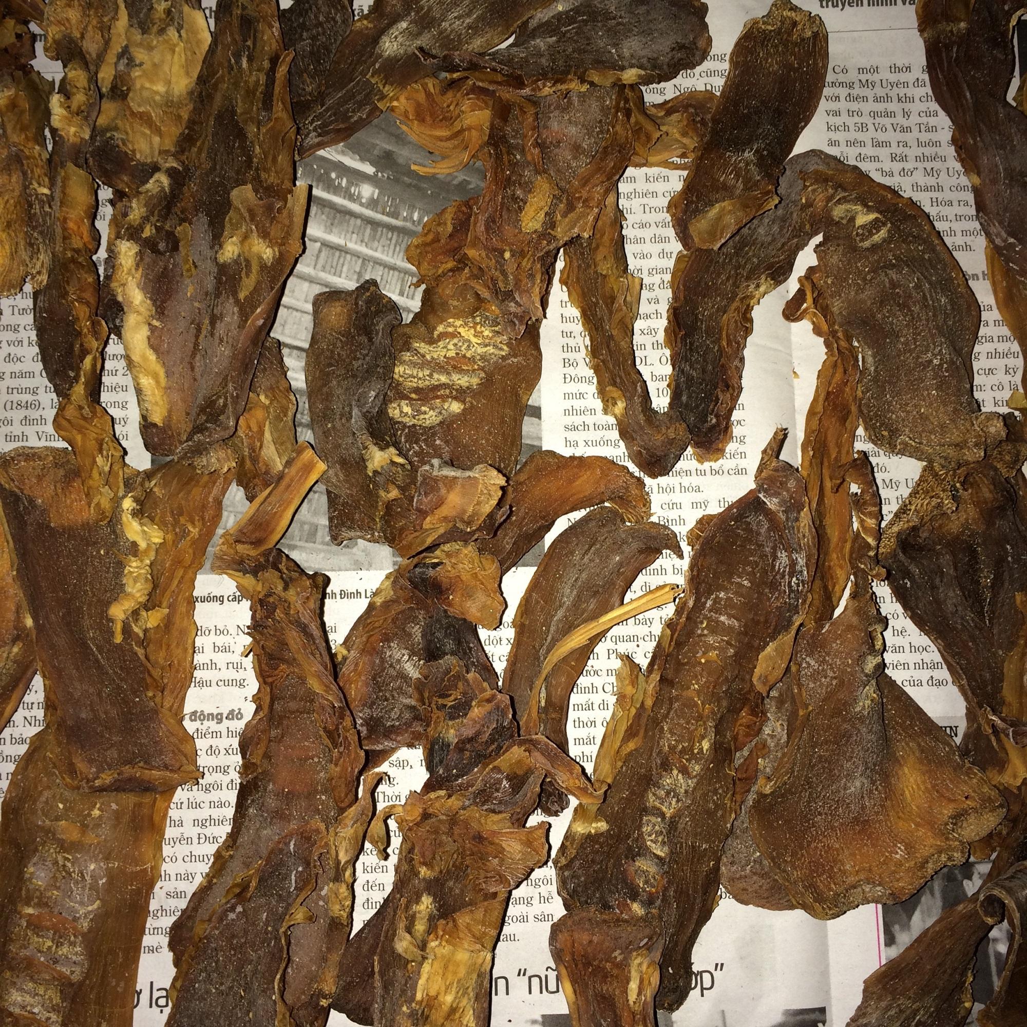 Măng khô lưỡi lợn 500g tự làm