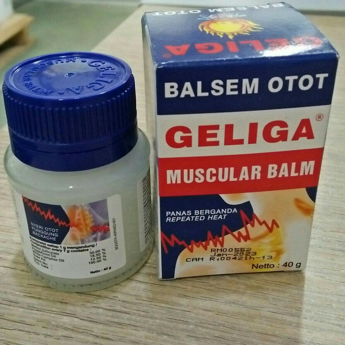 DẦU CÙ LÀ LỬA - GELIGA MUSCULAR BALM 40gr
