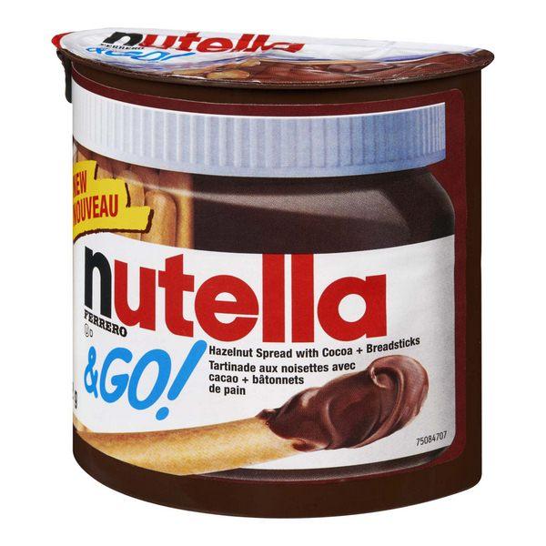 [Date 2.2024] - BÁNH QUE CHẤM BƠ CHOCOLATE HẠT DẺ NUTELLA BREADSTICKS MỸ (THÙNG 16 HỘP)