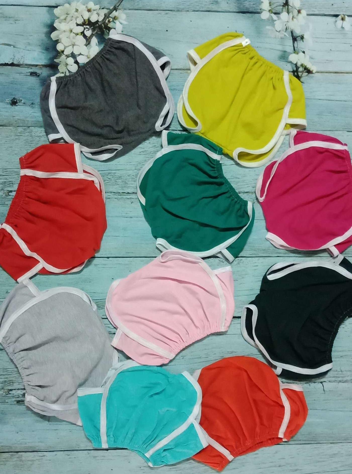 Set 10 quần đùi màu dáng quả  bí cho bé