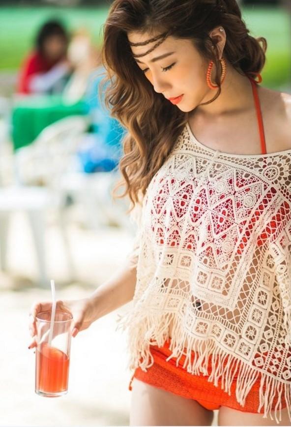 Áo lưới đi biển đi chơi thời trang M06