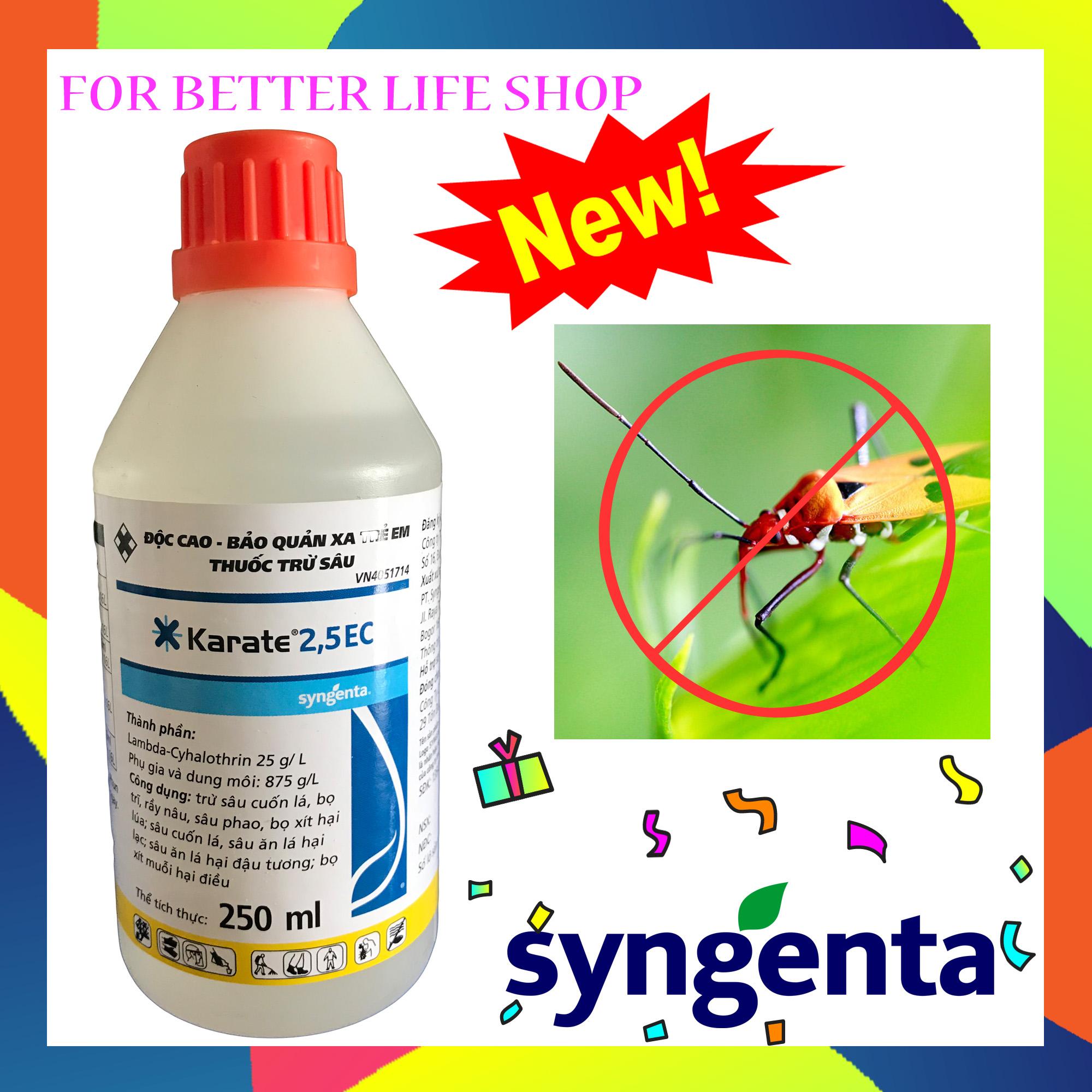 Trừ Bọ Xít Muỗi hại Điều KARATE 2.5EC (250ml)