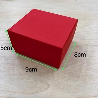 COMBO 10 hộp đựng đồng hồ màu đỏ 9x8x5