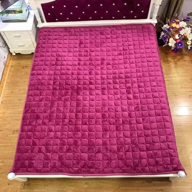 Thảm nhung trải sàn trải giường 1.6x2m