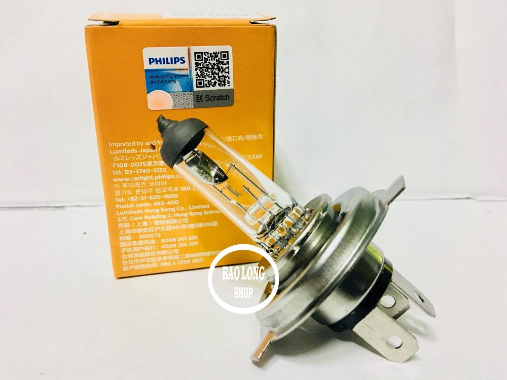 Bóng đèn Halogen Philips HS1 chân H4  tăng 30% độ sáng