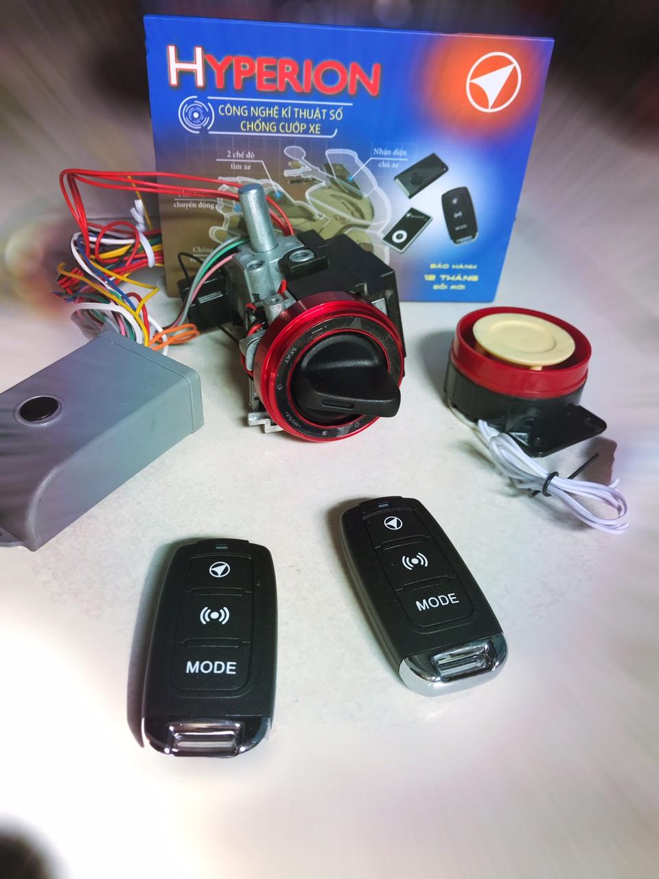 Khoá smartkey cho EXCITER 150 HYPERION PLUS NHẬP PASSWORD KHẨN CẤP