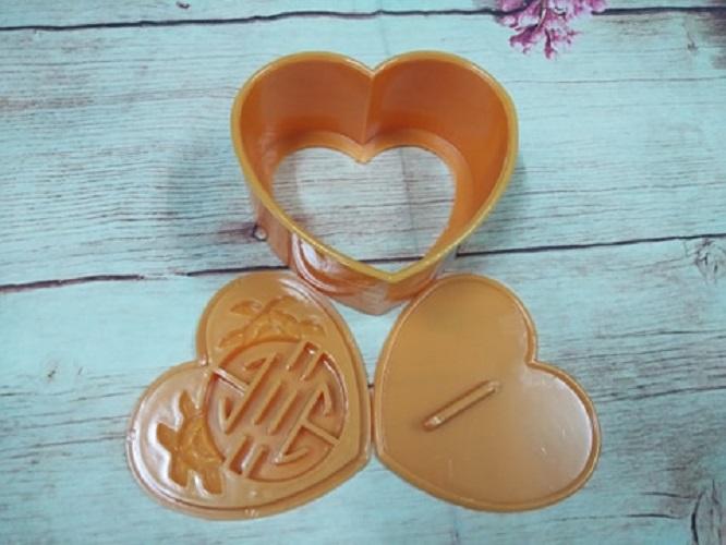 KHUÔN XÔI TRÁI TIM HÌNH CHỮ THỌ 15 CM