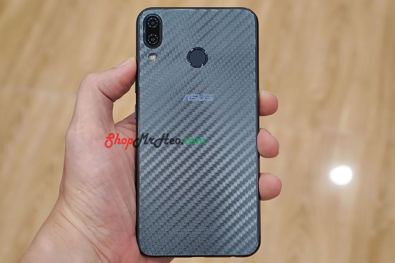 [HCM]Bộ 3 Skin Dán Mặt Lưng Zenfone 5 2018 ZE620KL