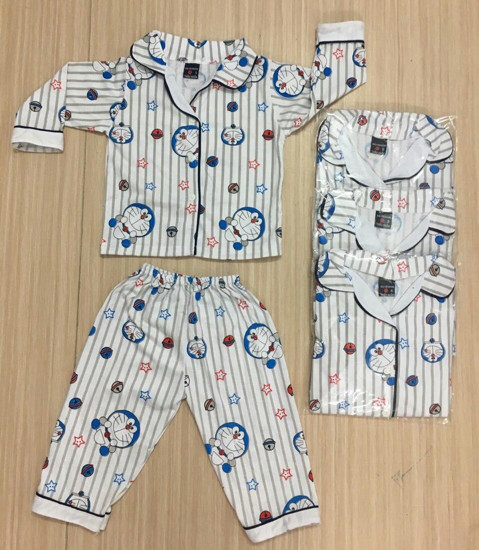 Combo 2 bộ pizama cho bé gái 23-35kg