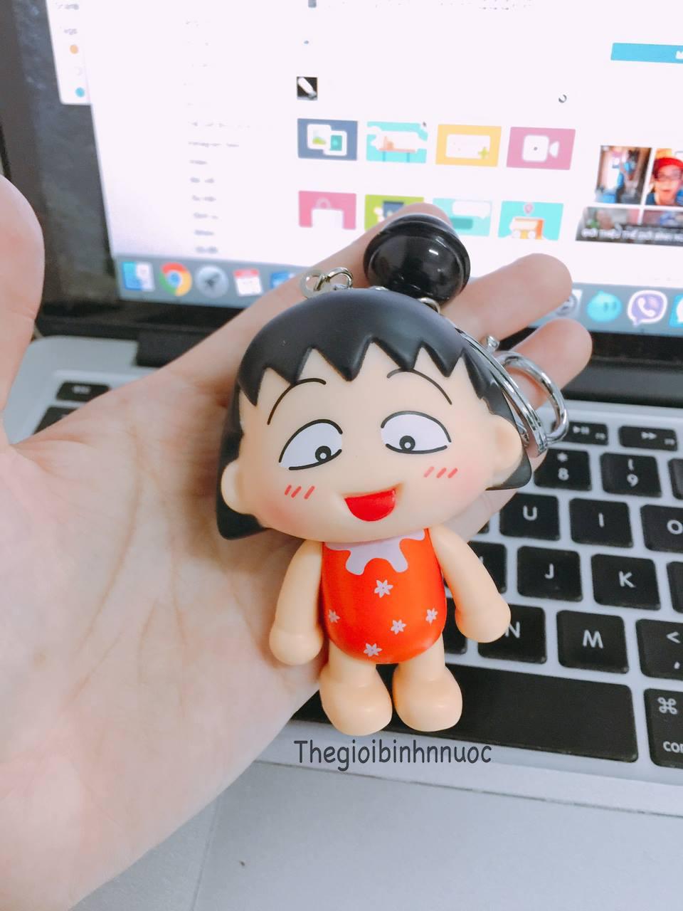 [HCM]Móc Khóa Shin Cậu Bé Bút Chì Maruko - Kèm Chuông K138