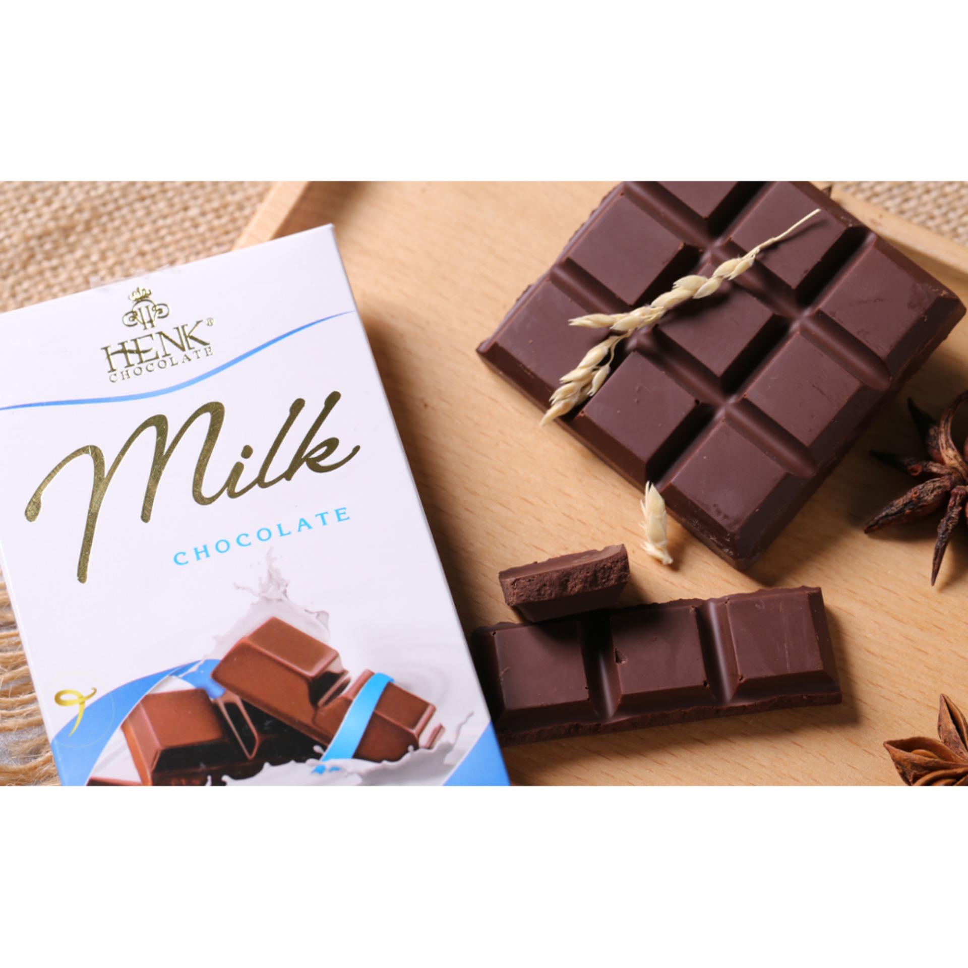 Socola thanh 50g sữa | Henk Chocolate