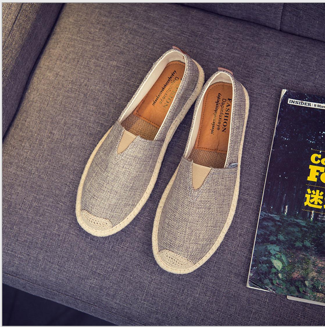 Giày lười vải nam G390