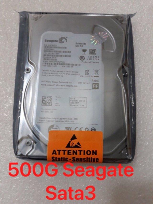 Ổ cứng HDD Seagate 500GB Mỏng SATA 3( New - BH 2 năm)