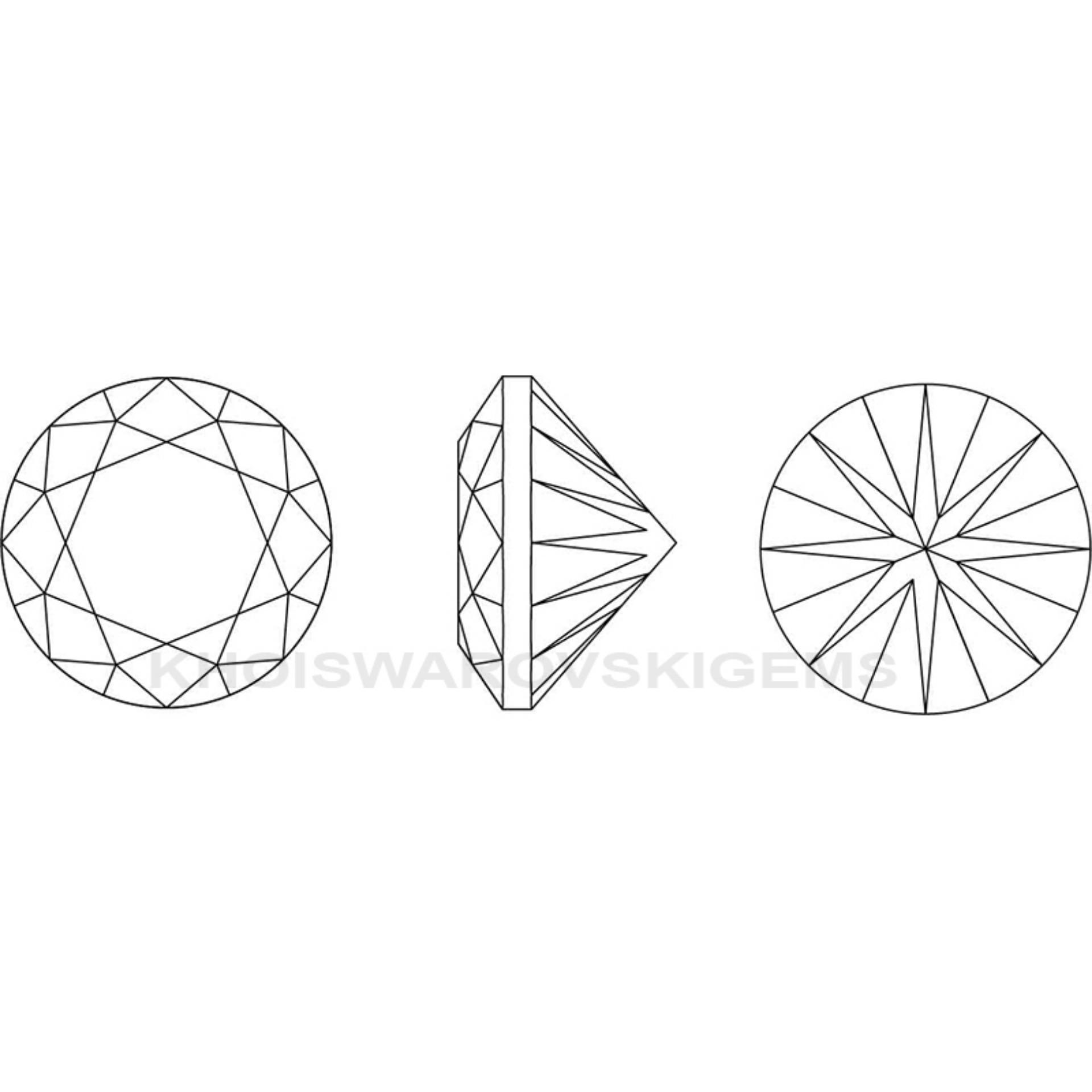 Kim Cương Nhân Tạo Swarovski 6.5mm (Fascino)