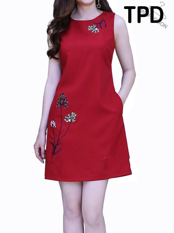 [HCM]Đầm suông in hoa hot (Có size bự)