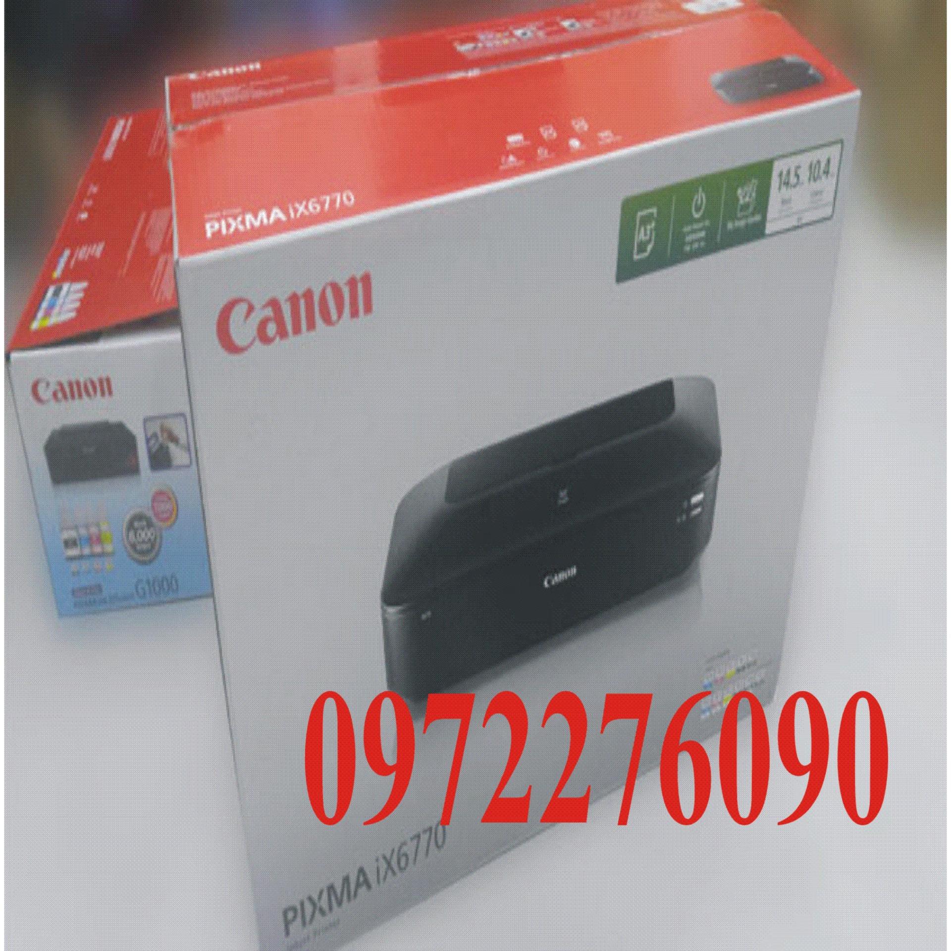 [Trả góp 0%]máy in phun màu khổ A3 canon ix6770