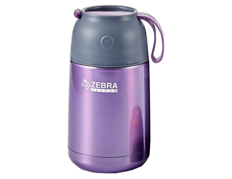 [HCM]Bình inox giữ nhiệt ủ thức ăn Zebra 650ml