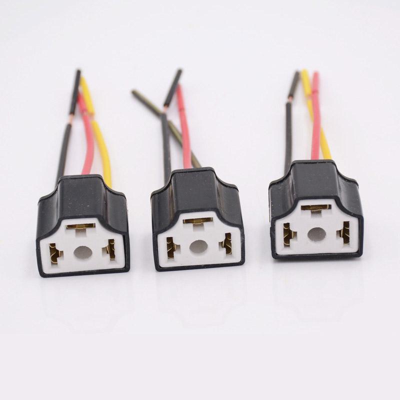 Bộ 2 chuôi đèn H4 cho bóng đèn Oto/Xe máy AH4