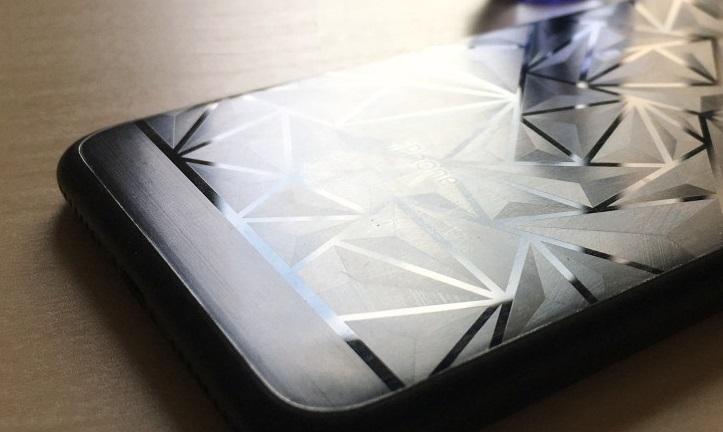 Dán lưng Iphone 7plus 8plus trong suốt vân kim cương