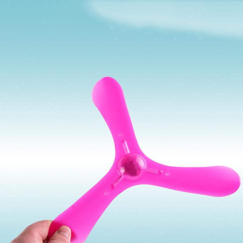 [HCM SHIP NHANH]Boomerang 3 cánh V.5 (Có Đèn Led, Màu Hồng)