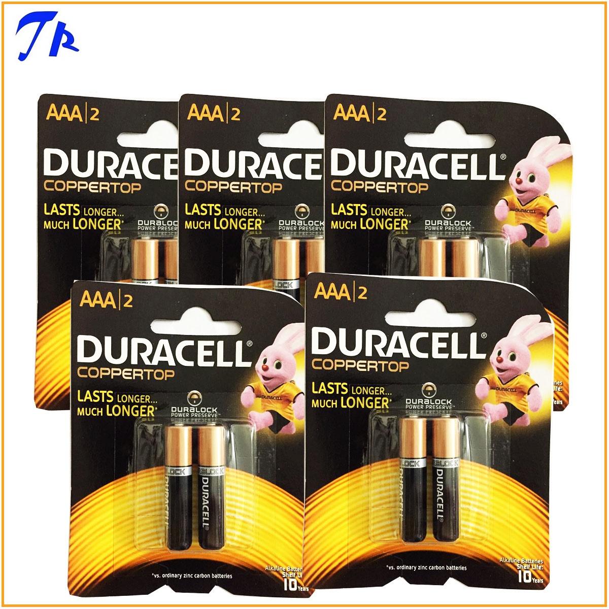 [HCM]2 vỉ Pin AAA LR03 Pin đũa Duracell alkaline ( vỉ 2 viên )