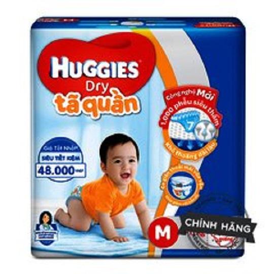 TÃ QUẦN HUGGIES M74 CHO BÉ 6 – 11KG