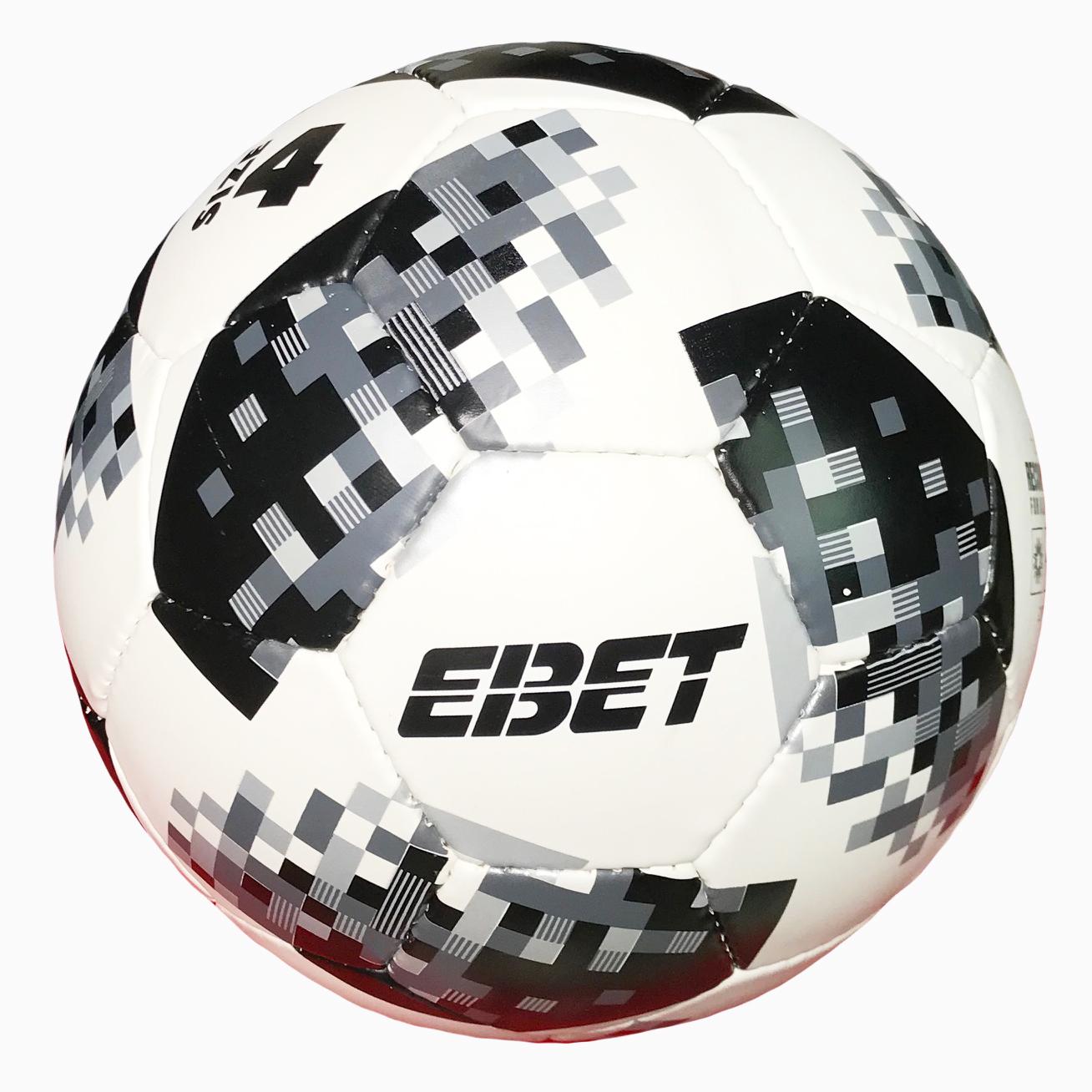 Bóng đá Động Lực số 4 hình World cup 2018 hoa EBET cao cấp (2 màu, giao màu ngẫu nhiên)