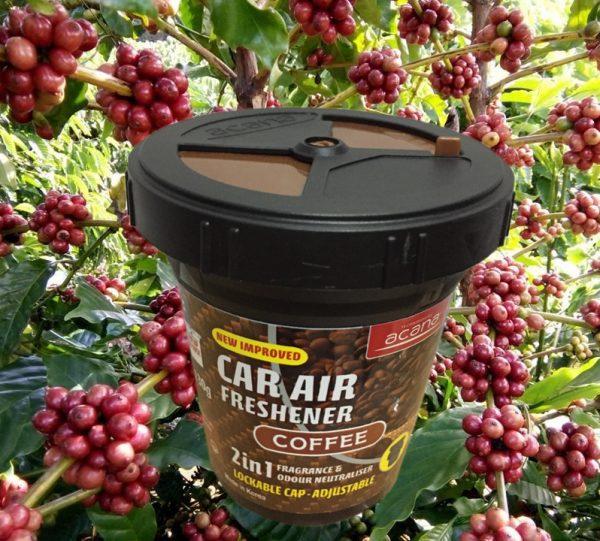 Sáp thơm ô tô cao cấp Acana 130g Hương Cà Phê (Nâu) BH397