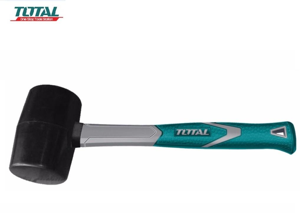Total - THT76816 Búa cao su 8OZ/220G (Đầu đen)