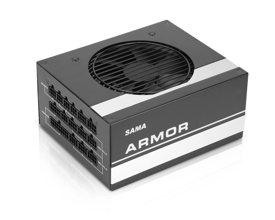 Nguồn SAMA ARMOR 750W - 80Plus Gold - Full Modular - Micro ATX