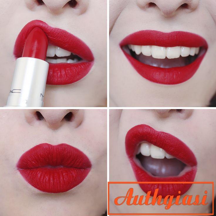 Son lì Mac Ruby Woo chính hãng màu Đỏ Ruby huyền thoại