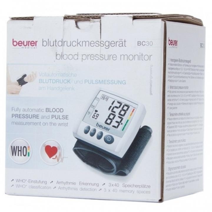(GIÁ Hủy Diệt)  Máy Đo Huyết Áp Cổ Tay Beurer BC30