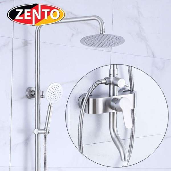 Bộ sen cây nóng lạnh inox Zento SUS8104