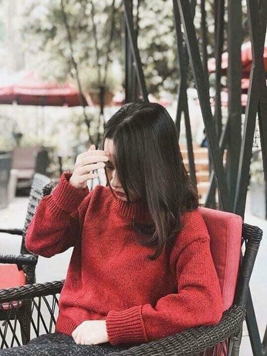 Áo len tay lật
